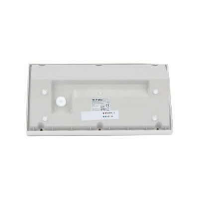 Oprawa Ścienna V-TAC 20W LED Ukośna Biała IP65 VT-8055 4000K 2045lm