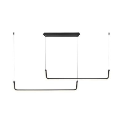 Oprawa zwieszana V-TAC 24W LED czarna VT-7770 4000K 2500lm