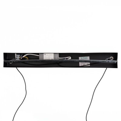 Oprawa zwieszana V-TAC 24W LED czarna VT-7770 4000K 2500lm