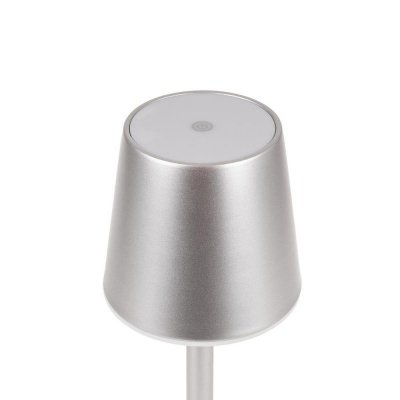 Lampka Biurkowa Nocna V-TAC 3W LED Ładowanie Ściemnianie Szara VT-7703 4000K 70lm