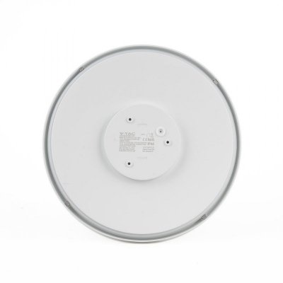 Plafon V-TAC 24W LED Okrągły 35cm Natynkowy Pilot Czujnik Ruchu IP44 Biały VT-8624S 3000K 2500lm