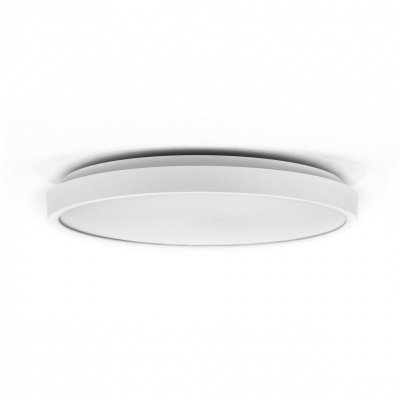Plafon V-TAC 24W LED Okrągły 35cm Natynkowy Pilot Czujnik Ruchu IP44 Biały VT-8624S 6500K 2500lm
