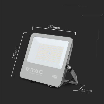 Naświetlacz LED V-TAC CREE CHIP 100W 135lm/W przewód 1m IP65 VT-44101 4000K 11480lm 6 lat gwarancji
