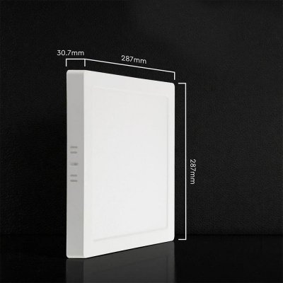 Panel natynkowy downlight V-TAC 24W LED CREE CHIP kwadrat 285x285mm VT-60024CCT 3000K-4000K-6500K 2640lm 6 lat gwarancji