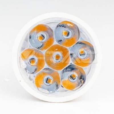 Żarówka LED V-TAC SAMSUNG CHIP GU10 6W 10st VT-249 6400K 500lm 5 Lat Gwarancji