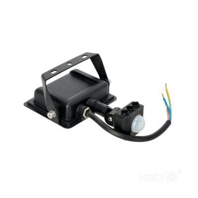 Naświetlacz z czujnikiem ruchu LED MHC 10W 6500K IP44 czarny LED2B RED