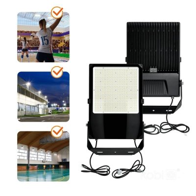Naświetlacz LED US 500W 5000K IP66 60° DIM Kobi Pro