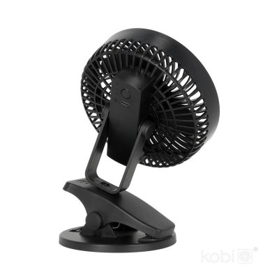 Wentylator biurkowy VIENTO CLIP czarny Kobi Windstar