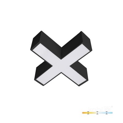Łącznik X do LED KOLINE K2 czarny Kobi Pro