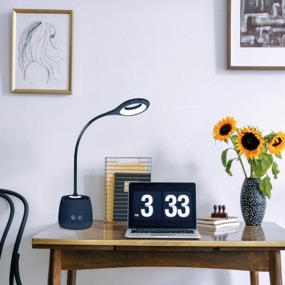 Lampka biurkowa LED LUSIA 5W czarna LED2B
