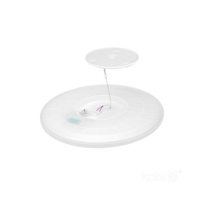 Plafon LED NIVERA CIRCLE 32W 3CCT IP54 czarny Kobi Premium