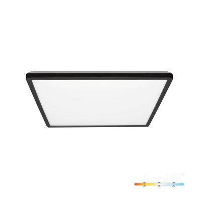 Plafon LED NIVERA SQUARE 18W 3CCT IP54 czarny Kobi Premium