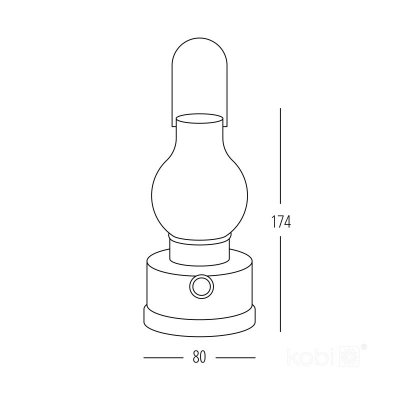 Latarenka LED MPR 3000K LED2B