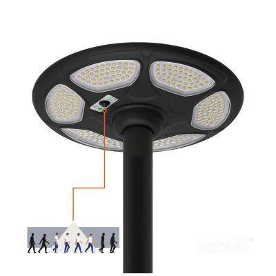 Oprawa parkowa Solar LED SOLSUMI 25W 4000K IP54 Kobi Premium