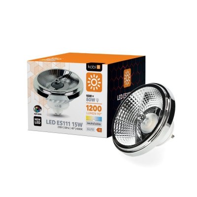 Żarówka LED ES111 15W GU10 4000K Kobi