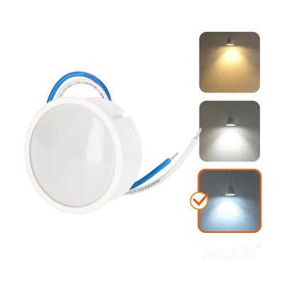 Wkład LED INSERT 6,5W 6000K mleczny Kobi