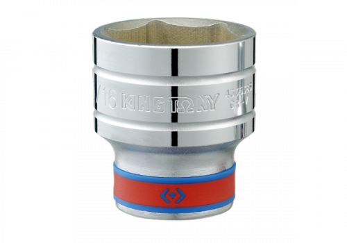 NASADKA KRÓTKA 1/2&quot; CALOWA 25/32&quot; x 38mm 6-kąt. Cr-v King Tony