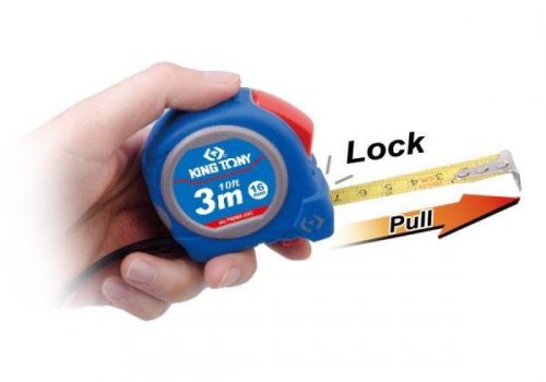 MIARA ZWIJANA METRYCZNA 5M x 19mm Z MAGNESEM King Tony