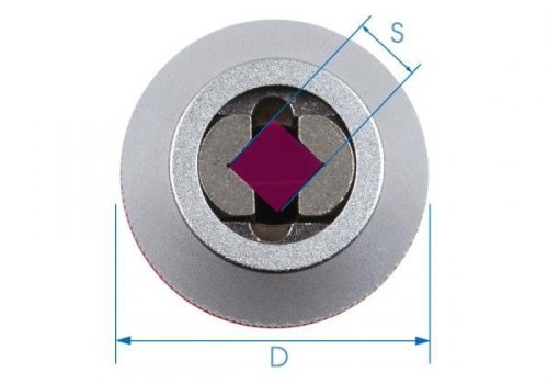 UCHWYT 3/8&quot; DO GWINTOWNIKA 2-6mm King Tony