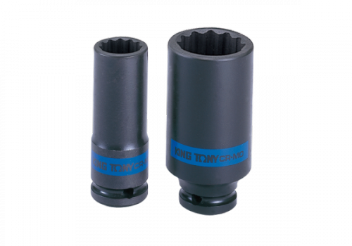 NASADKA DŁUGA UDAROWA 1/2&quot; 20mm x 80mm, 12-kąt King Tony