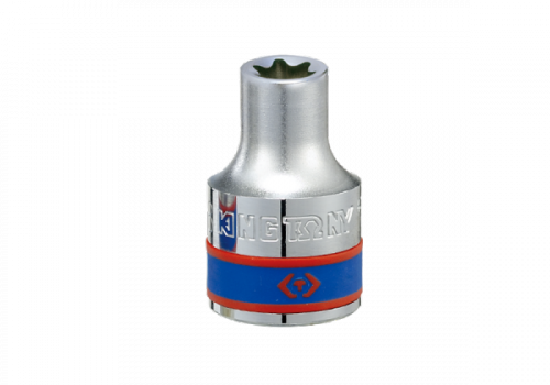 NASADKA KRÓTKA GWIAZDKOWA 1/2&quot; E12 x 37mm Cr-v King Tony