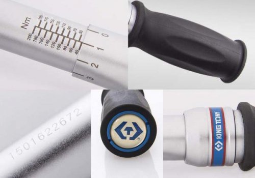 KLUCZ DYNAMOMETRYCZNY 3/8&quot; Z PRZYCISKIEM 20 - 100 Nm King Tony