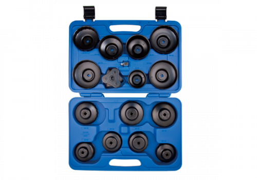 ZESTAW KLUCZY NASADOWYCH 3/8&quot; DO FILTRÓW OLEJU 16 cz. W WALIZCE King Tony