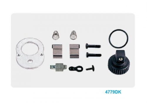GRZECHOTKA 1/2&quot; 32 ZĘBY 250mm UCHWYT GUMOWY King Tony