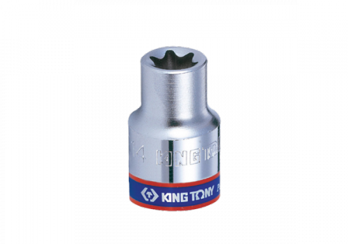 NASADKA KRÓTKA GWIAZDKOWA 1/4&quot; E-TORX E5 x 24mm Cr-V King Tony