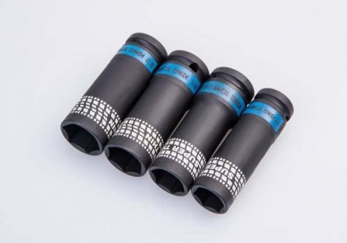 NASADKA DŁUGA UDAROWA CIENKOŚCIENNA 1/2&quot; 21mm x 80mm, 6-kąt, STAL Cr-Mo, DO ALUFELG King Tony