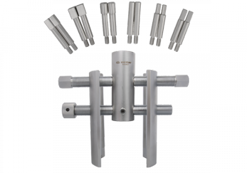 UNIWERSALNY ŚCIĄGACZ 3/4&quot; DO NAKRĘTEK ŁOŻYSK, ZAKRES 49 - 143mm, 13 cz. King Tony