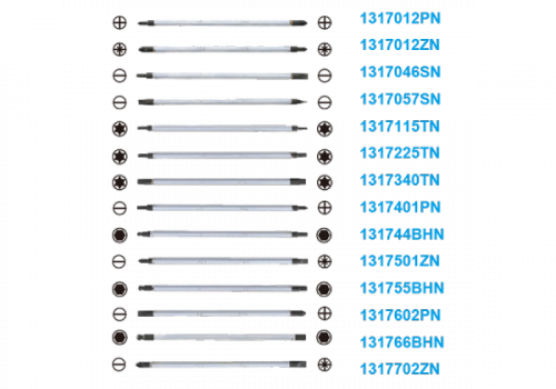 WKRĘTAK DWUSTRONNY PŁASKI 4mm + PH1 x 175mm King Tony
