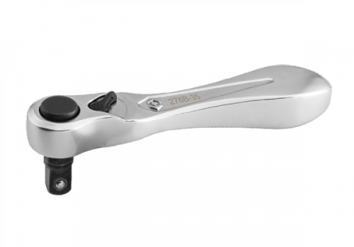GRZECHOTKA MINI 1/4&quot; 60 ZĘBÓW Z UCHWYTEM DO BITÓW 1/4&quot; 87.6mm + UCHWYT 1/4 King Tony