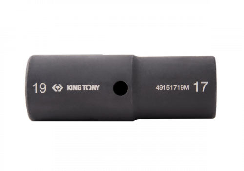 NASADKA UDAROWA DWUSTRONNA 1/2&quot; 21mm / 22mm x 77mm, 6-kąt King Tony