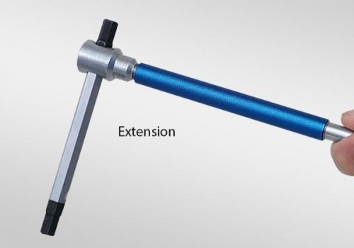 ZESTAW IMBUSÓW Z UCHWYTEM &quot;T&quot; 8szt. 1195A - HEX 2 - 10mm, STOJAK King Tony