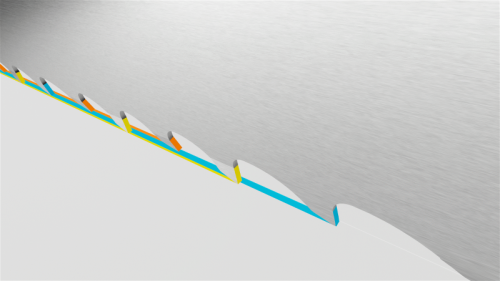 Piła taśmowa Extreme Easy-Cut Carbide 67 mm x 1.6 mm 0.7/1 TPi EZX BAHCO