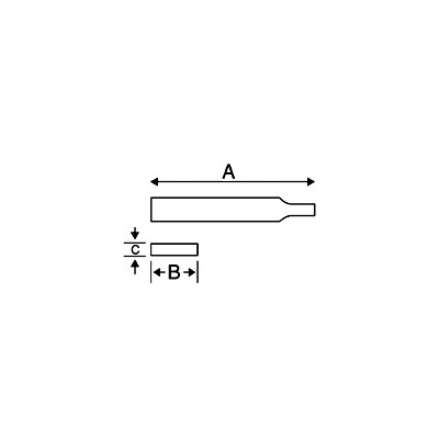 Pilnik igielny półokrągły 160 mm zgrubny BAHCO (10 szt.)