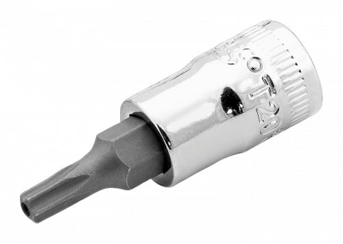 Nasadka trzpieniowa 1/4&quot; do śrub TORX z bolcem TR20 SB BAHCO