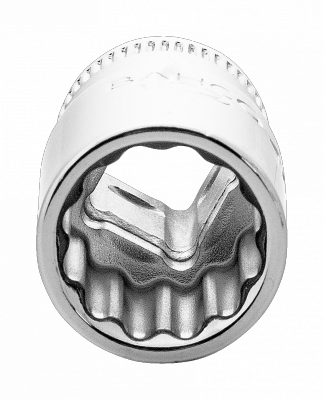 Nasadka 1/4&quot; 12-kątna 8 mm cienkościenna SB BAHCO