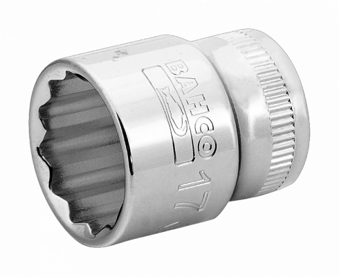 Nasadka 3/8&quot; 12-kątna 21 mm cienkościenna BAHCO