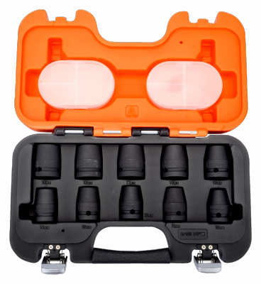 Zestaw nasadek udarowych 1/2&quot; 10szt 10-19mm BAHCO