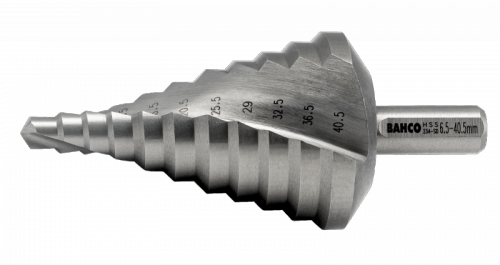 Wiertło stopniowe 6.5-40.5mm 11-stopniowe BAHCO