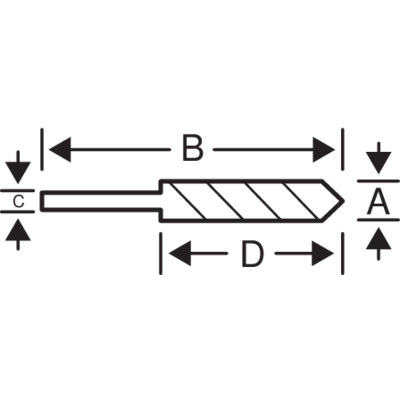 Wiertło HSS-G do metalu 1.00 mm BAHCO