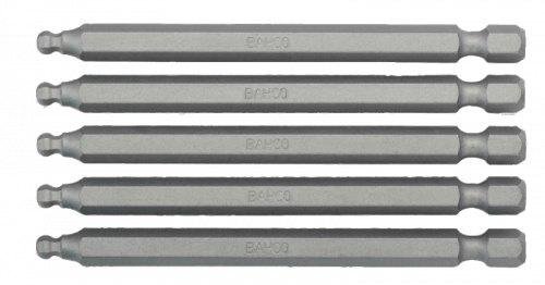 Bit 1/4&quot; do śrub imbusowych z kulką 3x89 mm, 5 szt. BAHCO