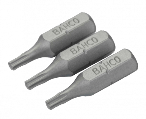 Bit 1/4&quot; do śrub TORX T3x25mm, 3 szt. BAHCO