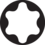 Nasadka udarowa 3/8&quot; TORX E6 BAHCO
