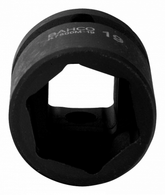 Nasadka udarowa 1/2&quot; 6-kątna 12 mm ultrakrótka BAHCO