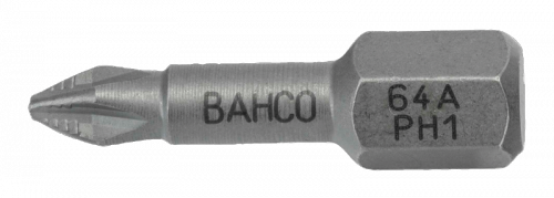 Bit udarowy 1/4&quot; Torsion ACR PH3x25 mm, 10 szt. BAHCO
