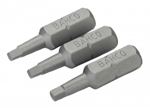 Bit 1/4&quot; do śrub Robertson #3x25 mm, 3 szt BAHCO