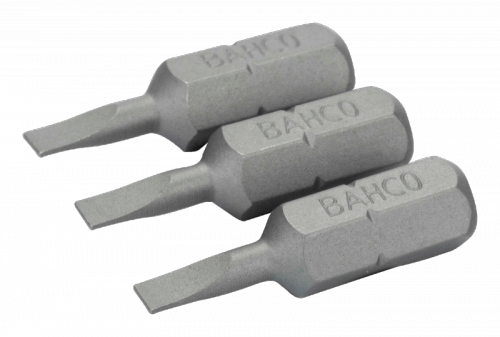 Bit 1/4&quot; do śrub płaskich 1.0x5.5x25 mm, 3 szt. BAHCO